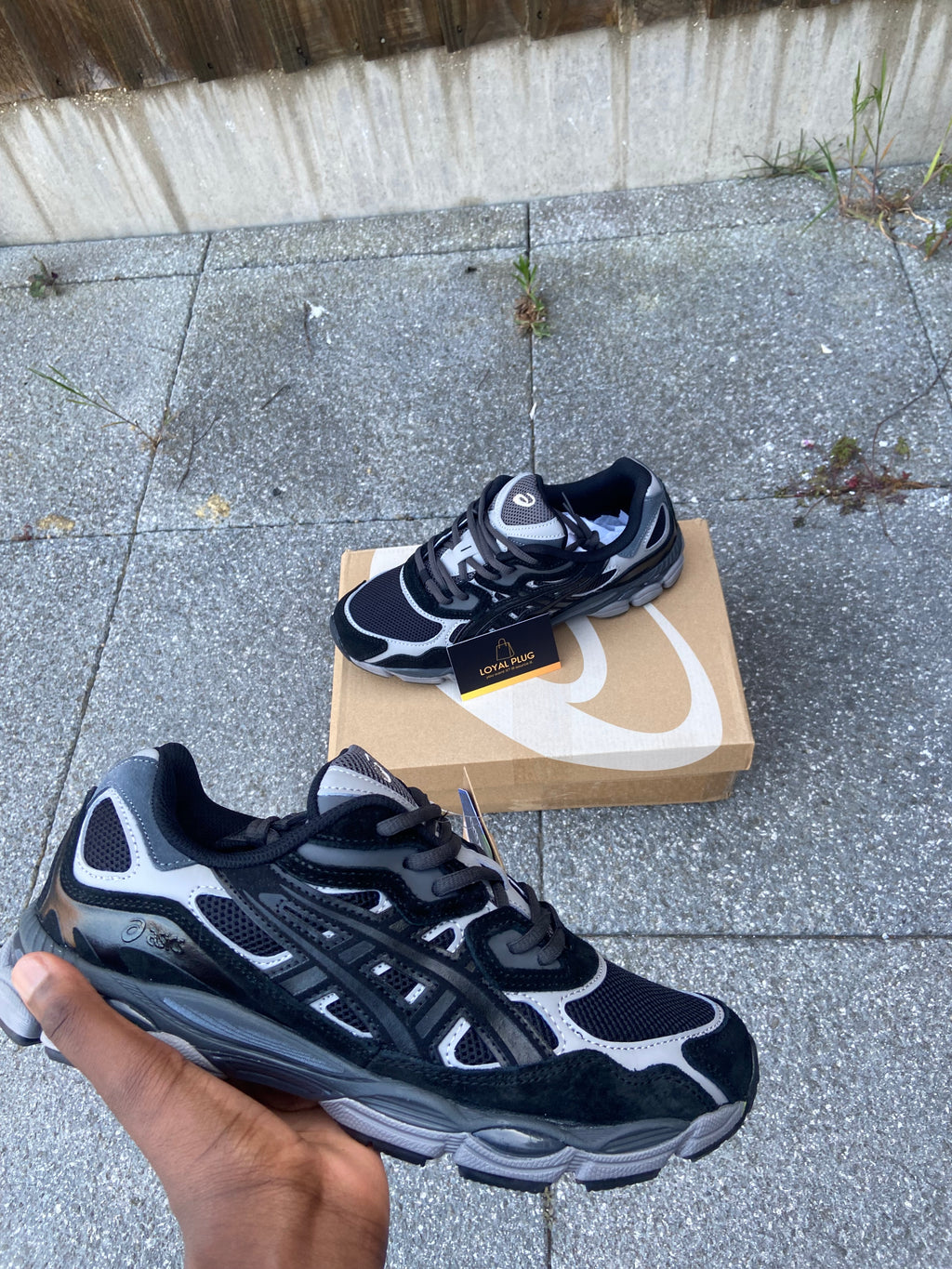 GEL NYC 'Graphite Grey Black'